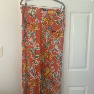 Adorable Rachel By Rachel Roy Tropical Print Pants Size Large